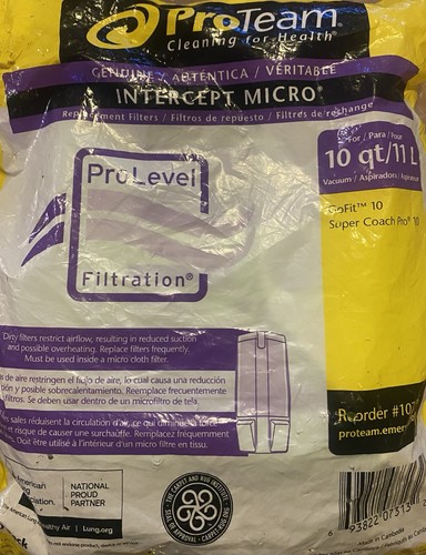 Proteam intercept micro filter - intercept,